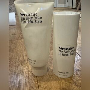 Nécessaire Body Lotion and Serum Set